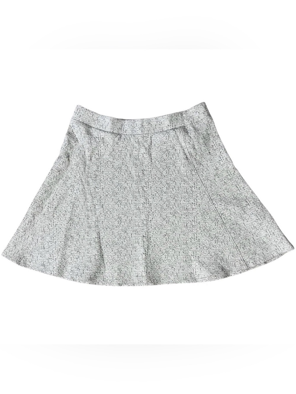 Ann Taylor Cream Speckled Skirt Size MP